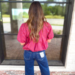 Coffee Date Blouse - Plum-200 Fashion Blouses-ENTRO-July & June Women's Fashion Boutique Located in San Antonio, Texas