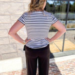 LIVERPOOL - Pull On Cropped Pant - Black-400 Pants-LIVERPOOL JEANS COMPANY-July & June Women's Fashion Boutique Located in San Antonio, Texas