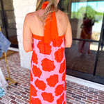 Shell & Shine Halter Midi Dress-500 Midi-ENTRO-July & June Women's Fashion Boutique Located in San Antonio, Texas