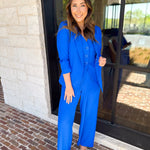 The It Girl Vest - Electric Blue-600 Outerwear-SKIES ARE BLUE-July & June Women's Fashion Boutique Located in San Antonio, Texas