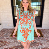 THML - The Jessica Embroidered Mini Dress-510 Mini-THML-July & June Women's Fashion Boutique Located in San Antonio, Texas