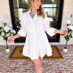 Sweet Ivory Mini Dress-510 Mini-FATE-July & June Women's Fashion Boutique Located in San Antonio, Texas