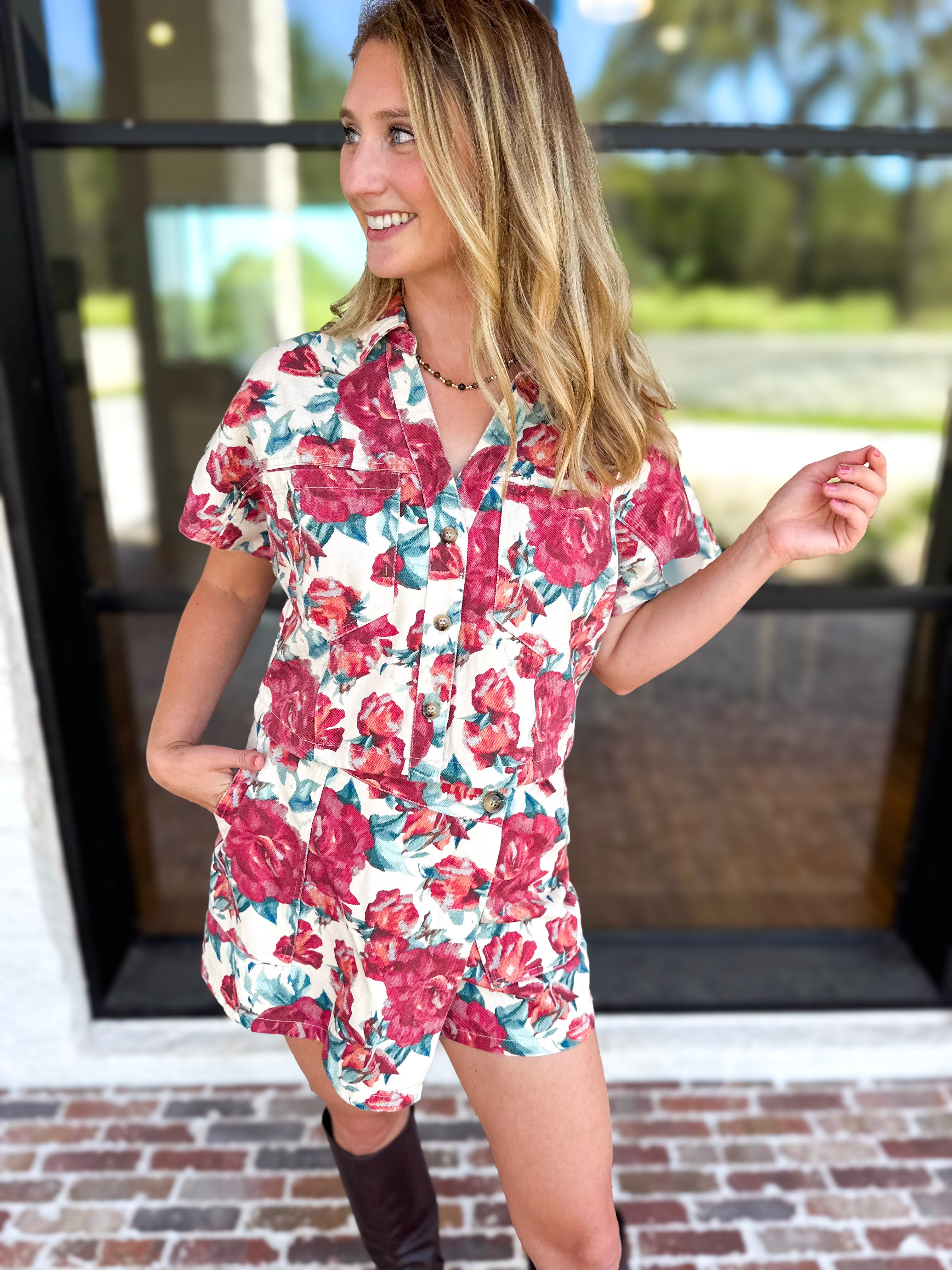 Rosie Days Skort Set-510 Mini-ENTRO-July & June Women's Fashion Boutique Located in San Antonio, Texas