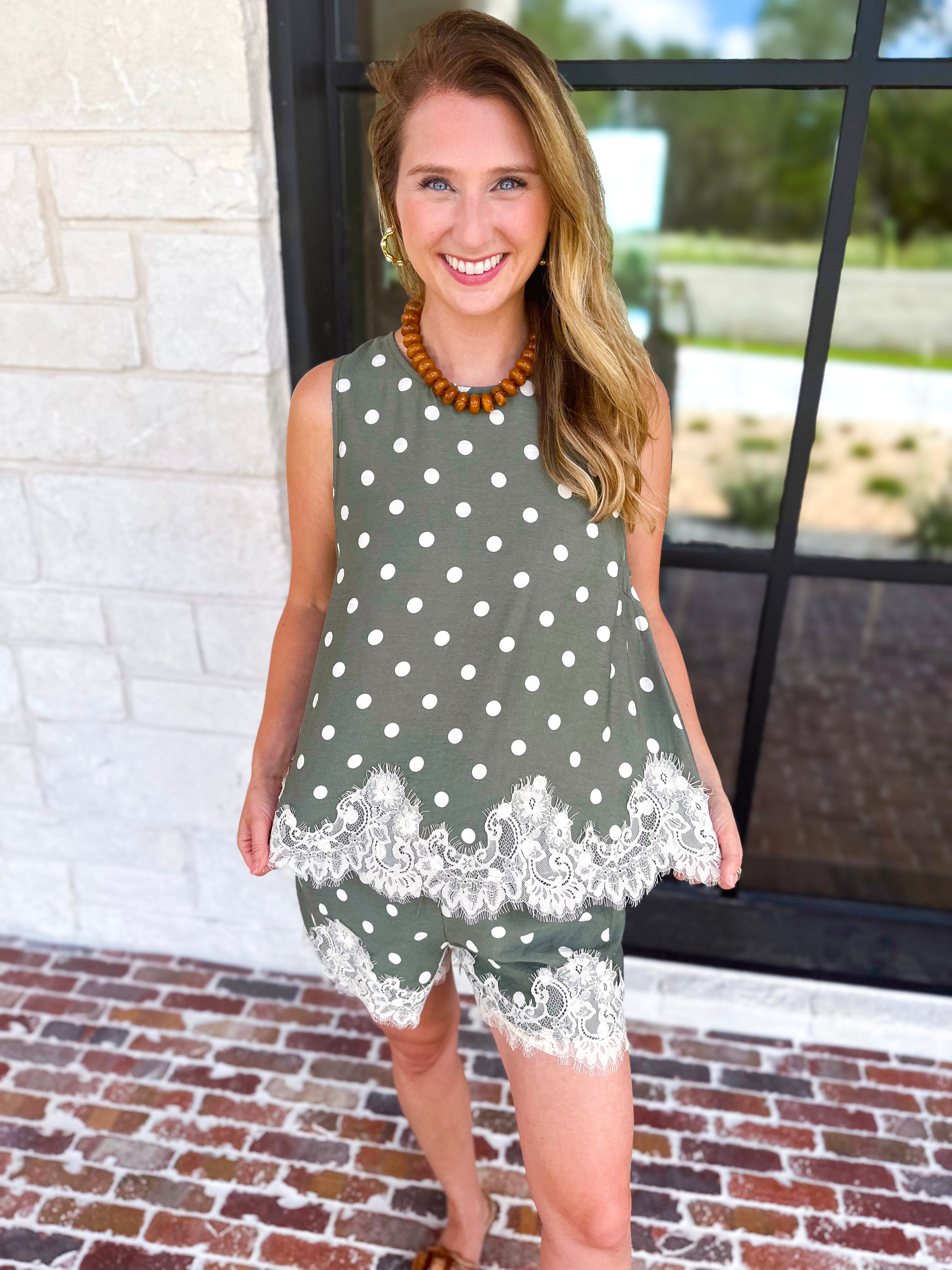 The Dottie Set - Olive-510 Mini-ENTRO-July & June Women's Fashion Boutique Located in San Antonio, Texas
