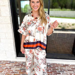 Soft Florals Pant Set-500 Midi-ENTRO-July & June Women's Fashion Boutique Located in San Antonio, Texas