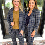 Liverpool - City Life Blazer-600 Outerwear-LIVERPOOL JEANS COMPANY-July & June Women's Fashion Boutique Located in San Antonio, Texas