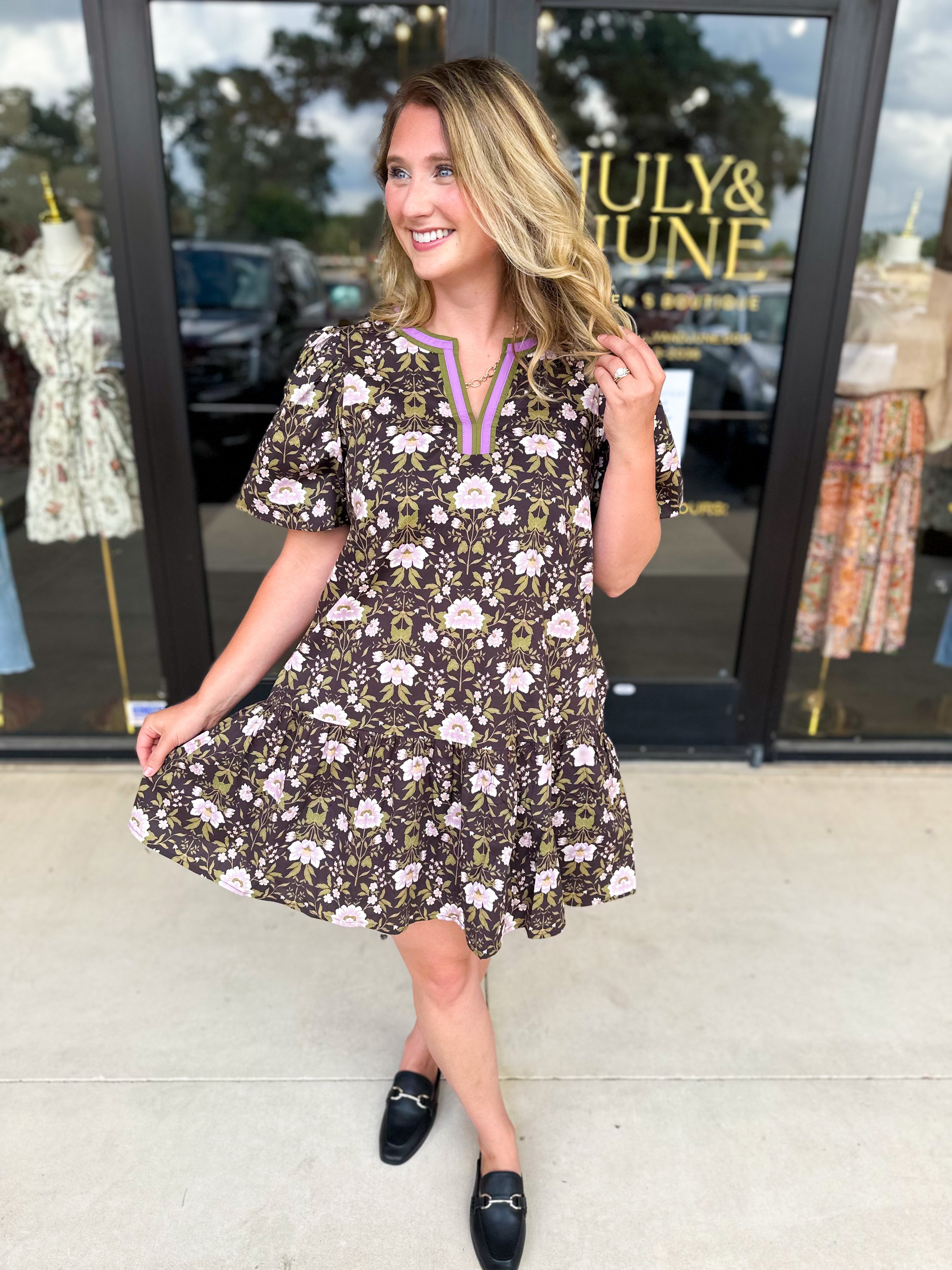 The Kalley Mini Dress - Black-510 Mini-ENTRO-July & June Women's Fashion Boutique Located in San Antonio, Texas
