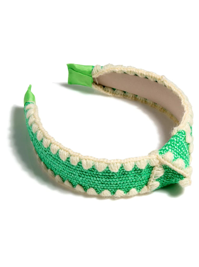 Summertime Knotted Headband - Green-110 Jewelry & Hair-SHIRALEAH-July & June Women's Fashion Boutique Located in San Antonio, Texas