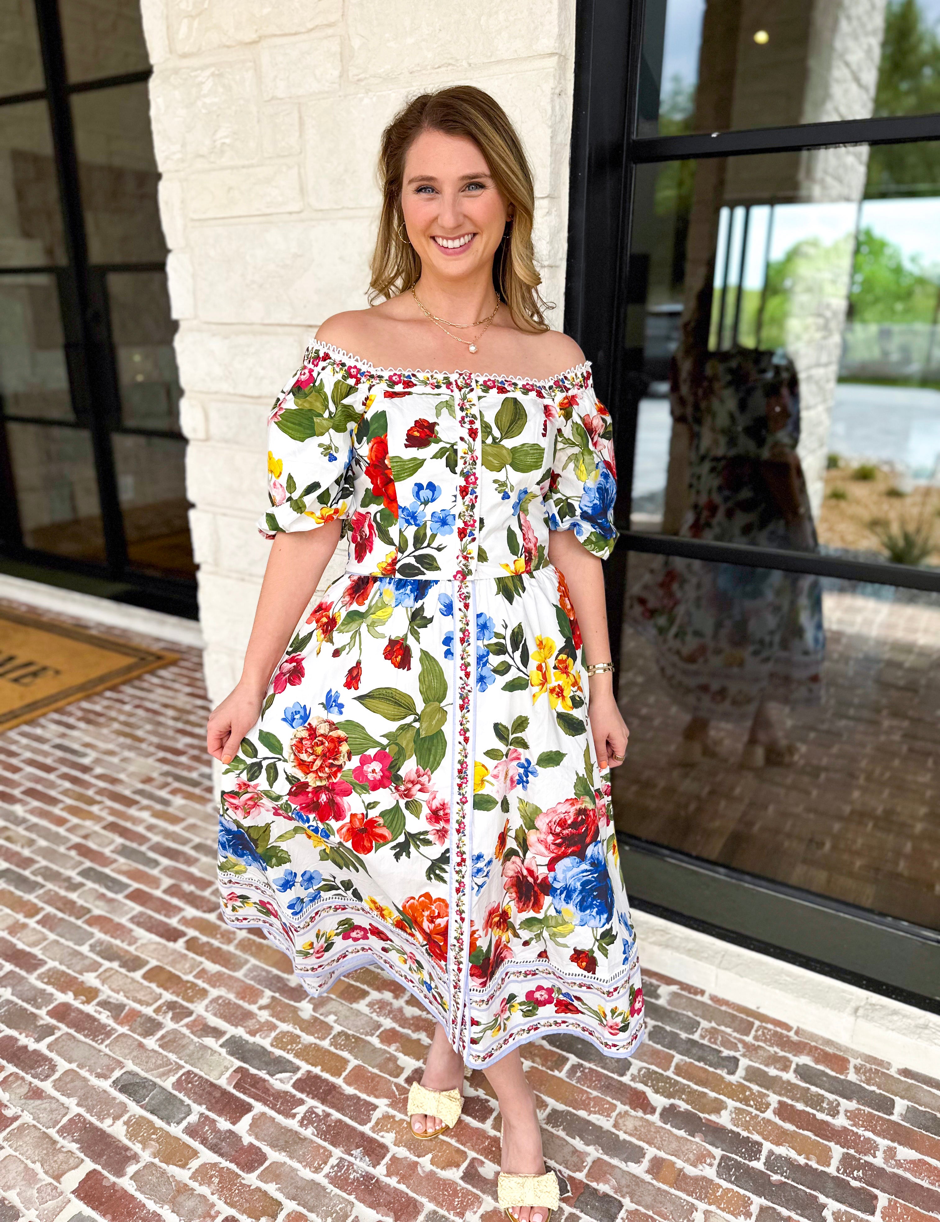 The Isla Bonita Midi Skirt Set-500 Midi-SKIES ARE BLUE-July & June Women's Fashion Boutique Located in San Antonio, Texas