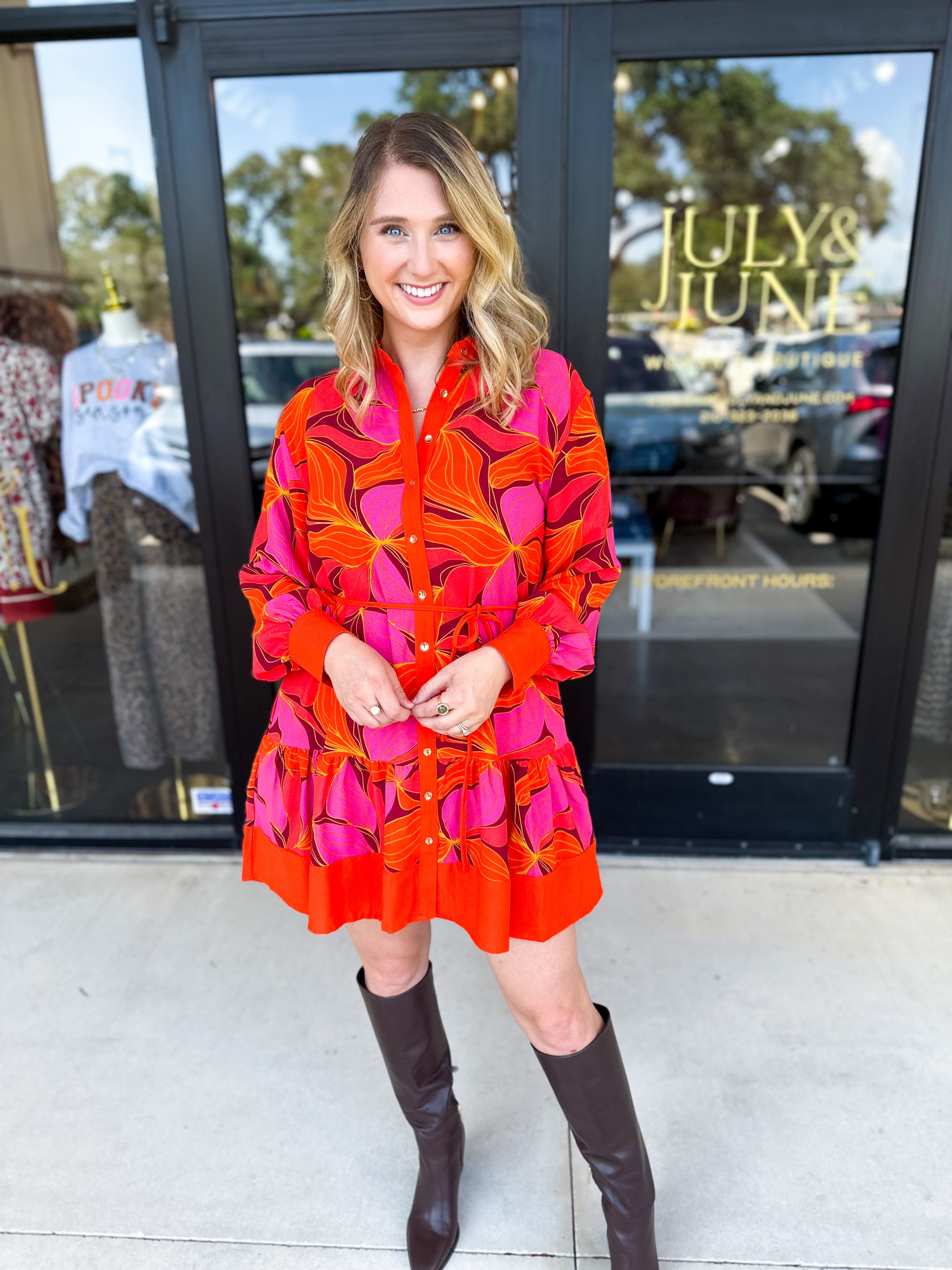 Mary Square - Maya Mini Dress-510 Mini-MARY SQUARE-July & June Women's Fashion Boutique Located in San Antonio, Texas