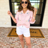 The Jordan Blouse-200 Fashion Blouses-MAIN STRIP-July & June Women's Fashion Boutique Located in San Antonio, Texas