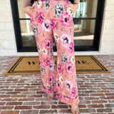 Floral Flare Pant-400 Pants-FATE-July & June Women's Fashion Boutique Located in San Antonio, Texas