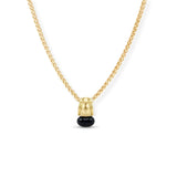 Natalie Wood - Midnight Tide Pendant Necklace - Gold/Black-110 Jewelry & Hair-Natalie Wood-July & June Women's Fashion Boutique Located in San Antonio, Texas
