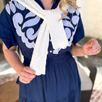 Pointelle Cardigan - Ivory-230 Sweaters/Cardis-ALLIE ROSE-July & June Women's Fashion Boutique Located in San Antonio, Texas