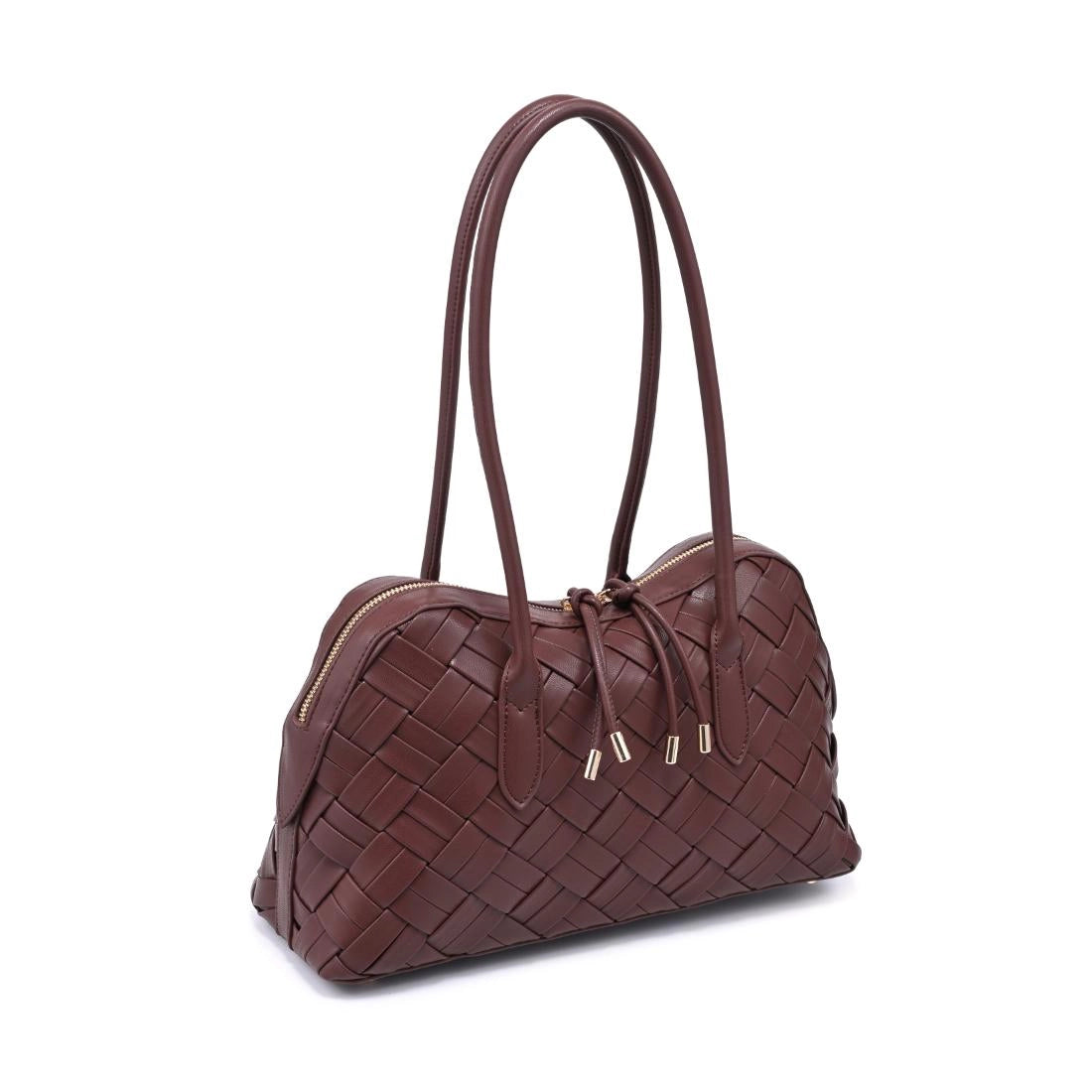 Lotus Shoulder Bag - Chocolate-130 ACCESSORIES-Moda Luxe-July & June Women's Fashion Boutique Located in San Antonio, Texas