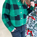 The Kat Cardigan - Pine-230 Sweaters/Cardis-ENTRO-July & June Women's Fashion Boutique Located in San Antonio, Texas