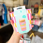 SWIG- Sherbet Stripe Iced Cup Coolie- Medium-140 Gifts + Home-SWIG-July & June Women's Fashion Boutique Located in San Antonio, Texas
