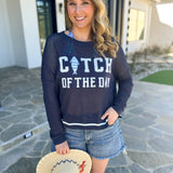Catch of the Day Open Knit Sweater Top-230 Sweaters/Cardis-SHIRALEAH-July & June Women's Fashion Boutique Located in San Antonio, Texas