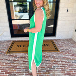 The Casual Cutie Midi Dress - Kelly Green-500 Midi-ENTRO-July & June Women's Fashion Boutique Located in San Antonio, Texas