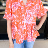 Summertime Bliss Blouse-200 Fashion Blouses-FATE-July & June Women's Fashion Boutique Located in San Antonio, Texas