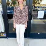 Cream Suede Trousers-400 Pants-FATE-July & June Women's Fashion Boutique Located in San Antonio, Texas