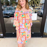 Off The Shoulder Paradise Mini Dress-510 Mini-FATE-July & June Women's Fashion Boutique Located in San Antonio, Texas