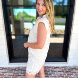 The Hamptons Tank & Shorts Set-510 Mini-SKIES ARE BLUE-July & June Women's Fashion Boutique Located in San Antonio, Texas