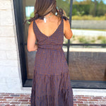 THML - Spotted Together Midi Dress-500 Midi-THML-July & June Women's Fashion Boutique Located in San Antonio, Texas