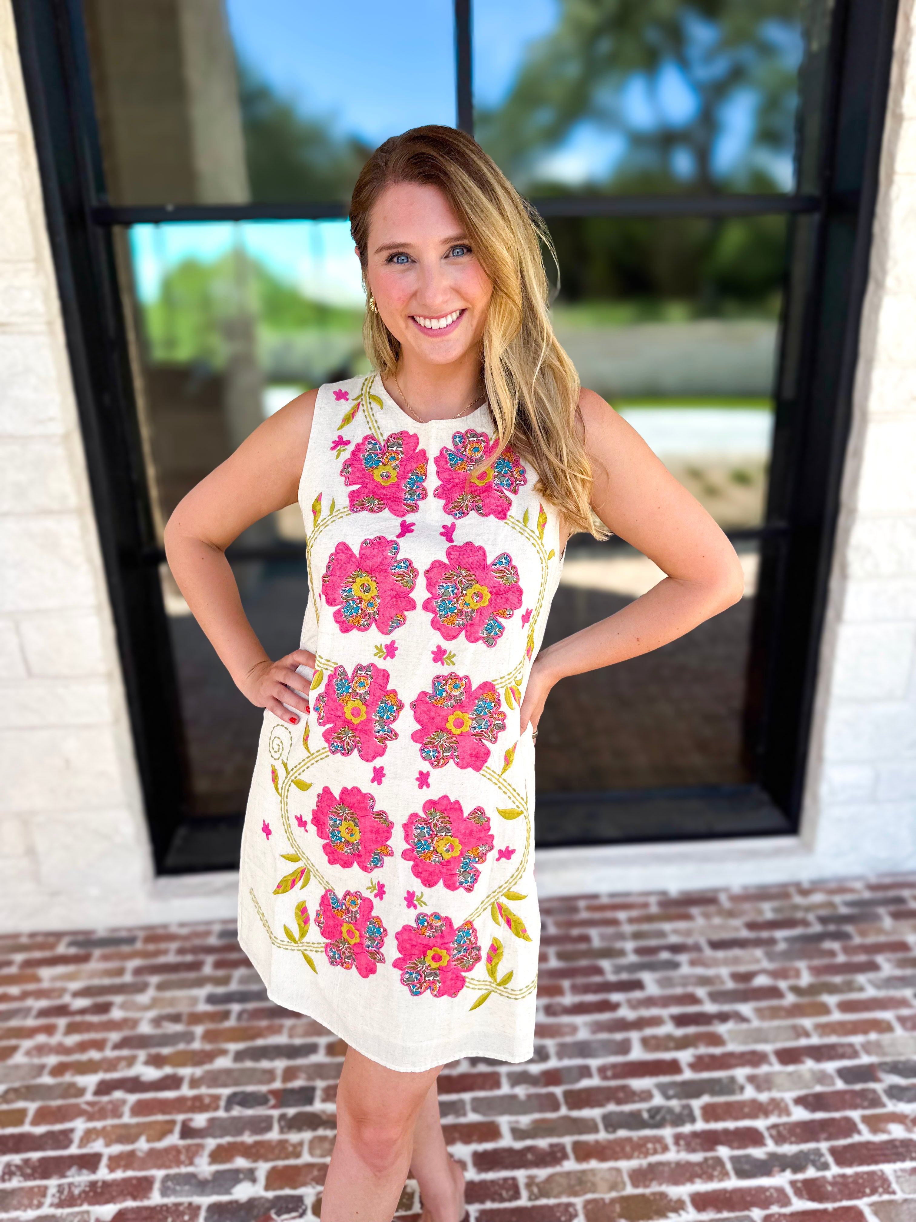 Floral Joy Mini Dress-510 Mini-THML-July & June Women's Fashion Boutique Located in San Antonio, Texas