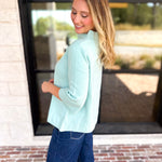 Fresh Start Mock Neck Sweater-230 Sweaters/Cardis-FATE-July & June Women's Fashion Boutique Located in San Antonio, Texas