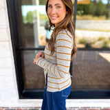 Liverpool - Twist Boat Neck Knit Top-200 Fashion Blouses-LIVERPOOL JEANS COMPANY-July & June Women's Fashion Boutique Located in San Antonio, Texas