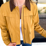 Liverpool - Golden Hour Swing Barn Jacket-600 Outerwear-LIVERPOOL JEANS COMPANY-July & June Women's Fashion Boutique Located in San Antonio, Texas