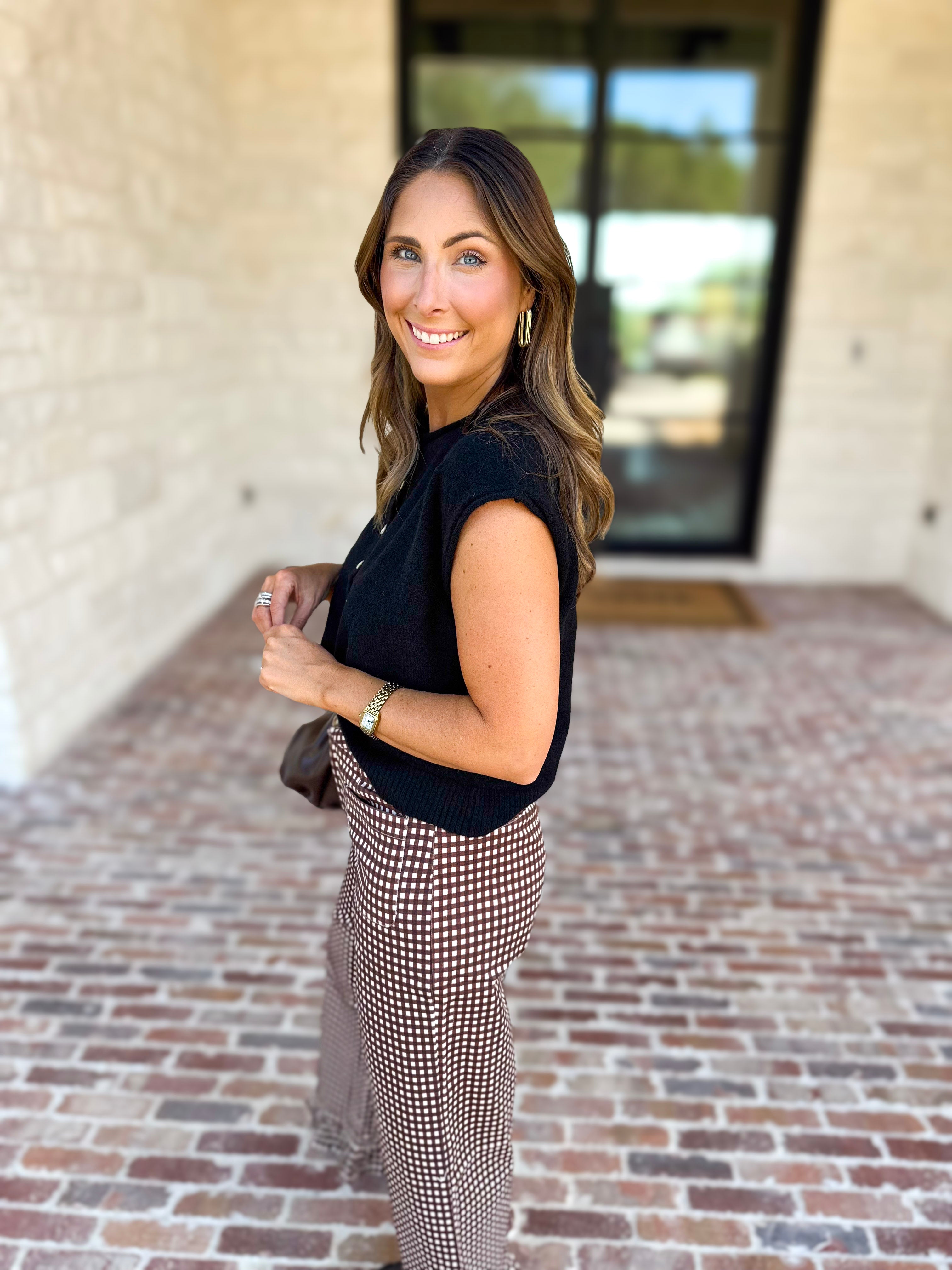 Short Sleeve Everyday Cardigan - Black-230 Sweaters/Cardis-DOUBLE ZERO-July & June Women's Fashion Boutique Located in San Antonio, Texas