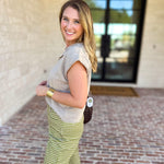 Short Sleeve Everyday Cardigan - Taupe-230 Sweaters/Cardis-DOUBLE ZERO-July & June Women's Fashion Boutique Located in San Antonio, Texas