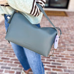 Emory Pebbled Top Handle Bag - Sage-130 Accessories-MELIE BIANCO-July & June Women's Fashion Boutique Located in San Antonio, Texas
