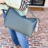 Emory Pebbled Top Handle Bag - Sage-130 Accessories-MELIE BIANCO-July & June Women's Fashion Boutique Located in San Antonio, Texas