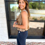 Wine & Dine Satin Blouse-200 Fashion Blouses-ENTRO-July & June Women's Fashion Boutique Located in San Antonio, Texas