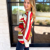 Color Rush One Shoulder Blouse-200 Fashion Blouses-TCEC-July & June Women's Fashion Boutique Located in San Antonio, Texas