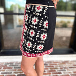 THML - Juliet Embroidered Mini Skirt-410 Shorts/Skirts-THML-July & June Women's Fashion Boutique Located in San Antonio, Texas