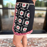 THML - Juliet Embroidered Mini Skirt-410 Shorts/Skirts-THML-July & June Women's Fashion Boutique Located in San Antonio, Texas