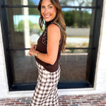 Happy Hour Embellished Sweater Tank-200 Fashion Blouses-ENTRO-July & June Women's Fashion Boutique Located in San Antonio, Texas