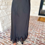 Satin & Lace Date Night Set-500 Midi-TCEC-July & June Women's Fashion Boutique Located in San Antonio, Texas
