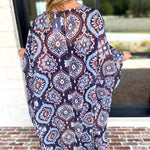 Easy Escape Caftan Midi Dress-500 Midi-TCEC-July & June Women's Fashion Boutique Located in San Antonio, Texas
