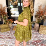 The Afterglow Olive Mini Dress-510 Mini-TCEC-July & June Women's Fashion Boutique Located in San Antonio, Texas