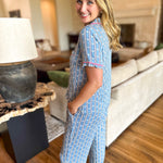 Mary Square - Queen's Keep PJ Pant Set-300 Athleisure/Lounge-MARY SQUARE-July & June Women's Fashion Boutique Located in San Antonio, Texas