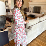Mary Square - Mistflower Berry PJ Pant Set-300 Athleisure/Lounge-MARY SQUARE-July & June Women's Fashion Boutique Located in San Antonio, Texas