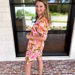 THML - Graceful Bloom Mini Dress-510 Mini-THML-July & June Women's Fashion Boutique Located in San Antonio, Texas