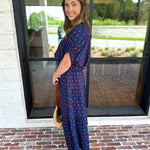 Darling in Dots Set - Navy & Rust-500 Midi-ENTRO-July & June Women's Fashion Boutique Located in San Antonio, Texas