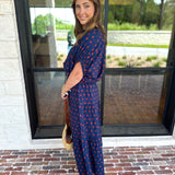 Darling in Dots Set - Navy & Rust-500 Midi-ENTRO-July & June Women's Fashion Boutique Located in San Antonio, Texas