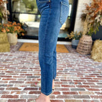 Liverpool - The Hannah Crop Flare Jeans-420 Denim-LIVERPOOL JEANS COMPANY-July & June Women's Fashion Boutique Located in San Antonio, Texas
